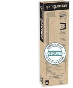 GermGuardian HEPA Air Purifier for Home, Large Room Air Purifiers with HEPA Filters & Filter B Toxin Clear HEPA Genuine Replacement Filter, Removes 99.97% of Pollutants
