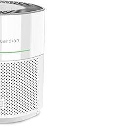 GermGuardian Airsafe+ Intelligent Air Purifier with UV-C Light, Air Quality Sensor, 360˚ HEPA Filter & LB1000 Genuine UV-C Replacement Bulb for GG1000, GG1000CA, GG1100, GG1100W, GG1100B