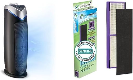 GermGuardian Air Purifier with HEPA Filter and Pet Pure HEPA Filter