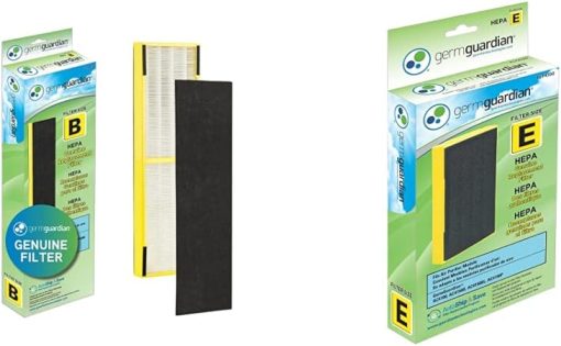 Germ Guardian FLT4825 HEPA GENUINE Air Purifier Replacement Filter with Guardian Technologies GermGuardian Air Purifier Filter