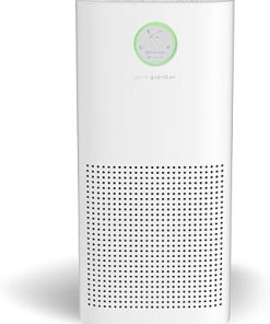 GermGuardian 6-In-1 Room Air Purifier for Home, Large Rooms Up To 1905 Sq. Ft. with HEPA Air Filter, UV-C, Odor Reduction & Air Quality Monitor, AC5109W, White