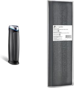 GermGuardian Air Purifier with Genuine HEPA 13 Pet Pure Filter, Removes 99.97% & GermGuardian Genuine Carbon Filter Replacements for Use with FLT5000 Filter C for AC5000 Series