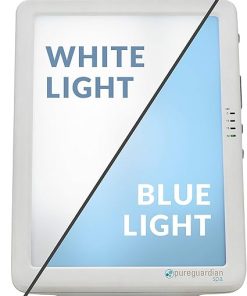 PureGuardian 10,000 LUX Full Spectrum Energy Light with Customizable Blue or White Light Therapy Intensity, Timer, Pure Guardian (Pack 1)