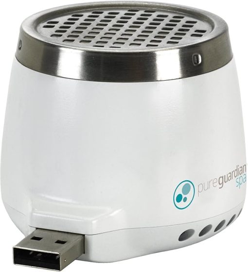 PureGuardian Evaporative Travel USB Aroma Diffuser, Essential Oil Diffuser Perfect for On The Go, Use with Your Computer, in Your Car, At The Office, or At Home, Pure Guardian (Pack 1)