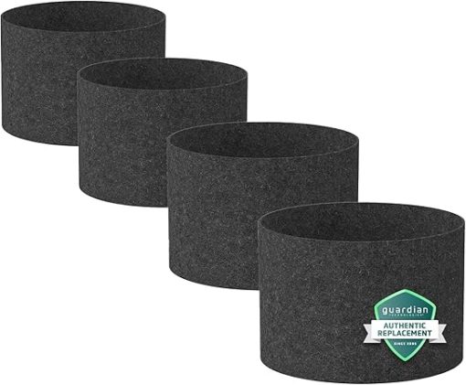 GermGuardian FLT15CB4 Genuine Carbon Filter Replacements for AirSafe Series and AC151 Air Purifier, 4-Pack