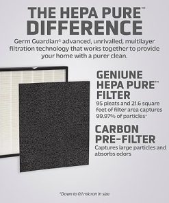 Germ Guardian FLT5900 True HEPA Genuine Air Purifier Replacement Filter J for GermGuardian AC5900WCA 2