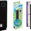 Germ Guardian AC4825 Air Purifier Bundle with FLT4825 True HEPA Replacement Filter, Quietly Filters Allergies, Pollen, Smoke, Dust, Pet Dander, Mold,Odors, UV Light Sanitizer Eliminates Germs, 22 in. 4