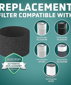 GermGuardian FLT15CB4 Genuine Carbon Filter Replacements for AirSafe Series and AC151 Air Purifier, 4-Pack 2
