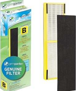 Germ Guardian HEPA Pure Air Purifier Filters (FLT4825) and True HEPA Replacement Filter C (FLT5000) Bundle 2