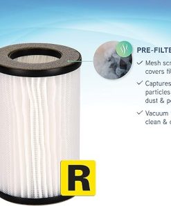 GermGuardian Allergen Replacement Filter for AC085 Portable Personal Air Purifier, Captures Airborne Particles, Dust Mites, Pollens, Debris and Pet Dander, FLT085 2