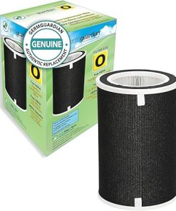 GermGuardian Filter O HEPA Pure Genuine Air Purifier Replacement Filter, Removes 99.97% of Pollutants, Wildfire Smoke, Odors, Mold Spores, for GermGuardian Air Purifier AC5109W, Black, FLT5100
