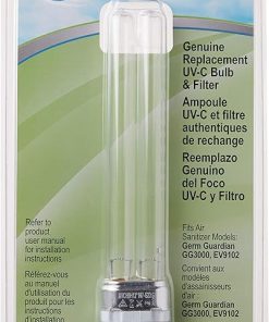 germguardian Guardian Technologies GermGuardian EV9LBL EV9LBL UV-C GENUINE Replacement Bulb and TiO2 Disc for UV-C Air Sanitizer, White 2